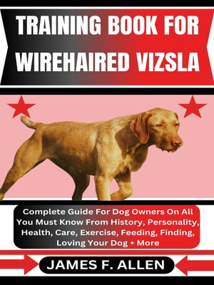 cover image of TRAINING BOOK FOR WIREHAIRED VIZSLA